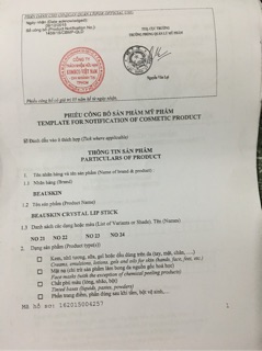 Son Lì Beauskin dưỡng môi căng mọng