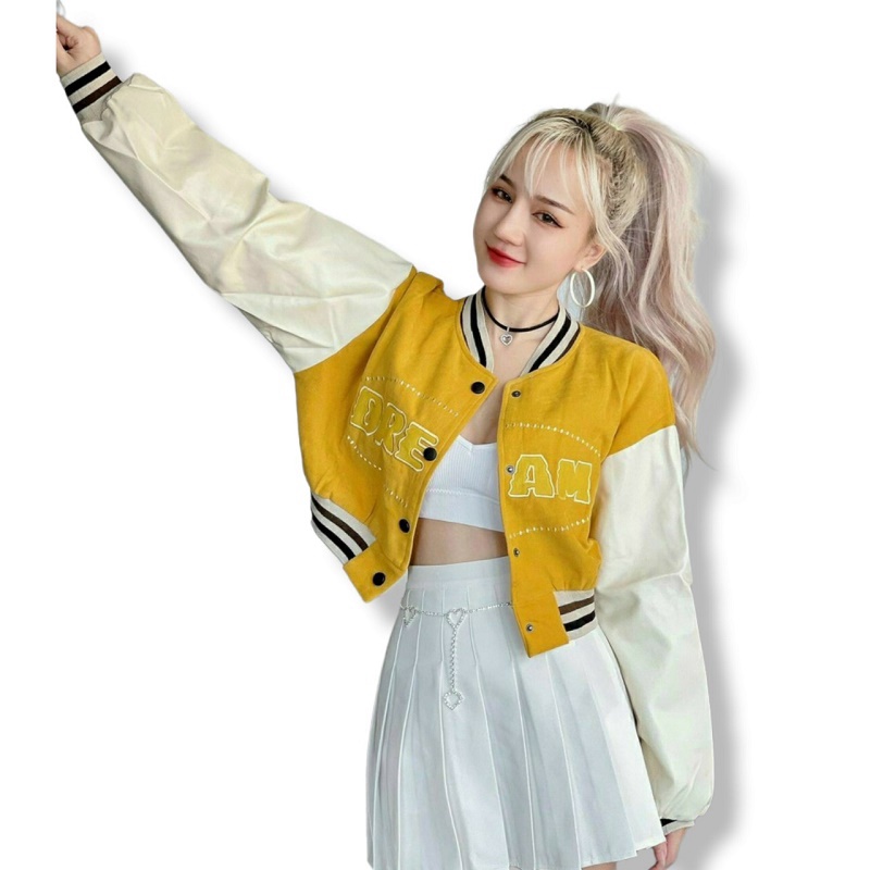 Áo Khoác BOMBER Nữ DREAM Form Lỡ [ HÀNG BAO CHẤT VẢI ]  - ĐĂNG QUANG FASHION