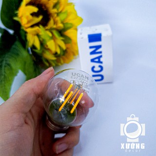 Bóng Đèn LED  EDISON Giả Sợi Đốt G45, Đuôi E27, 4W