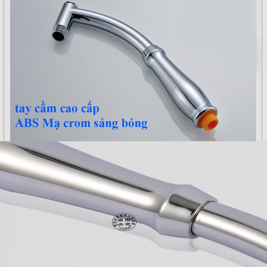 Vòi sen Bản Tròn INOX, Siêu Mỏng S150