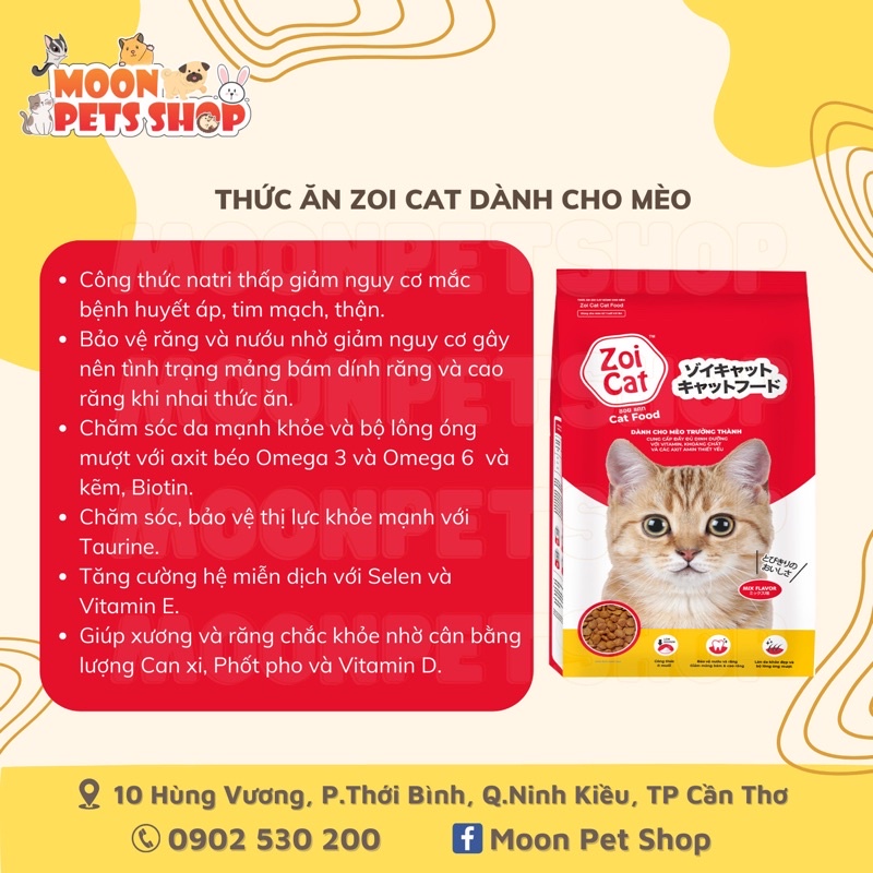 Thức ăn mèo Zoi Cat 1kg