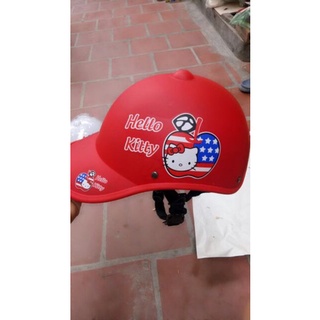 [Được chọn màu] Mũ nón bảo hiểm thời trang hello kitty