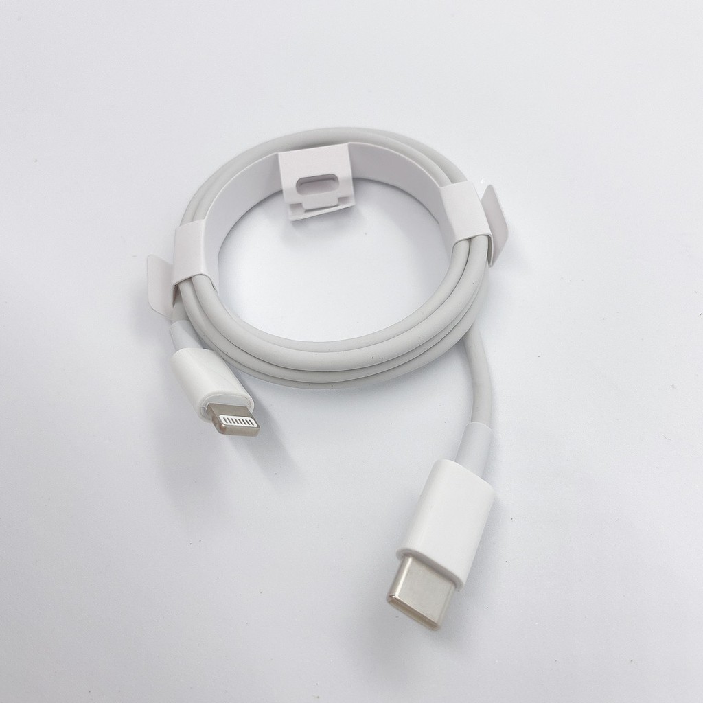 Bộ Củ Sạc Nhanh 20w Cho Iphone 11/12/X/8 IPad, Cáp Sạc Nhanh USB-C To Lightning