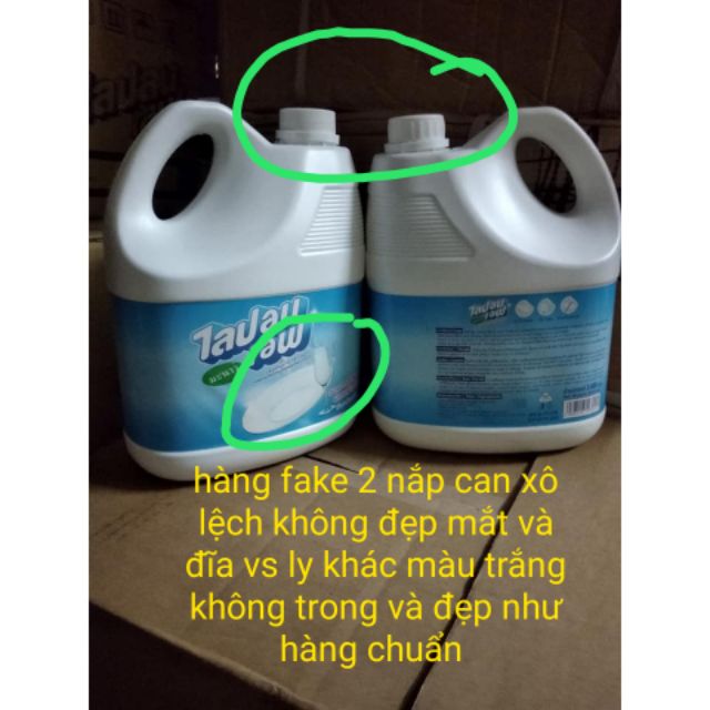 (có video phân biệt hàng thật)Nước rửa chén thái lan3600ml