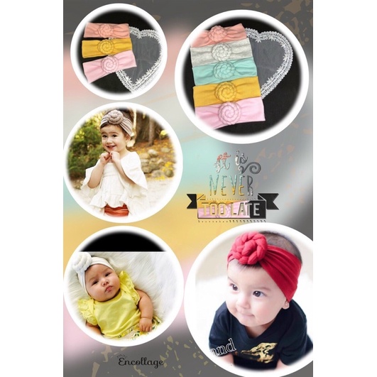 Tuban cotton hình xoắn cho bé gái