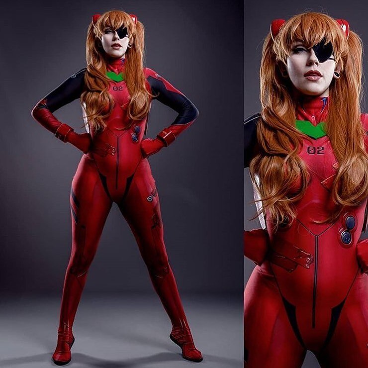 Halloween Woman Asuka Cosplay Costume Zentai Fullbody Anime 3.0 Asuka Langley Soryu Áo liền quần Phù hợp với Bodysuit Người lớn Trẻ em