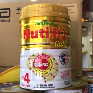 Sữa bột Nuti IQ Gold 4 900g