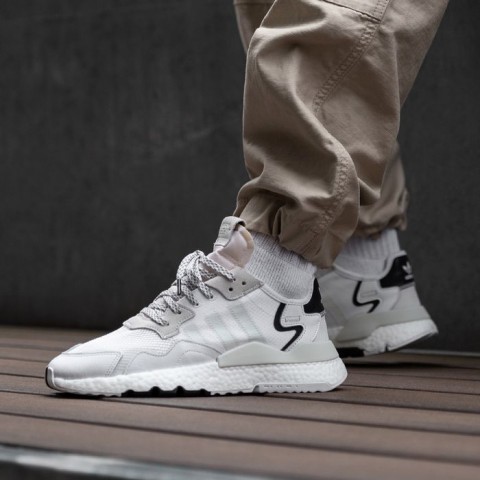 [ HÀNG CHÍNH HÃNG ] Giày Adidas Nite Jogger Crystal White Reflective ( EE6255 ) - Chưa Release - REAL AUTHETIC 100%