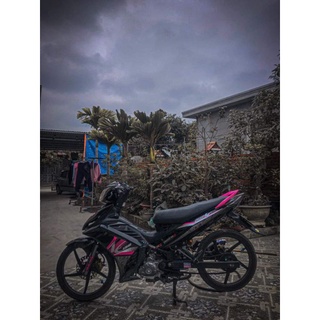 Tem rời exciter 135 đen lc phối hồng