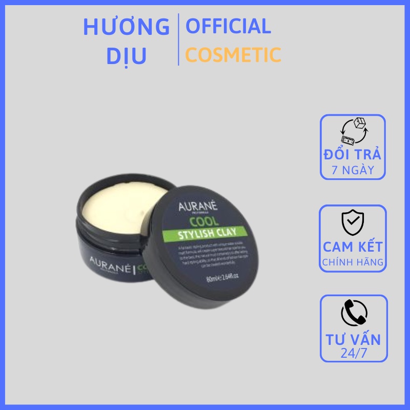 Sáp vuốt tóc Aurane Cool Stylish Clay - 80g