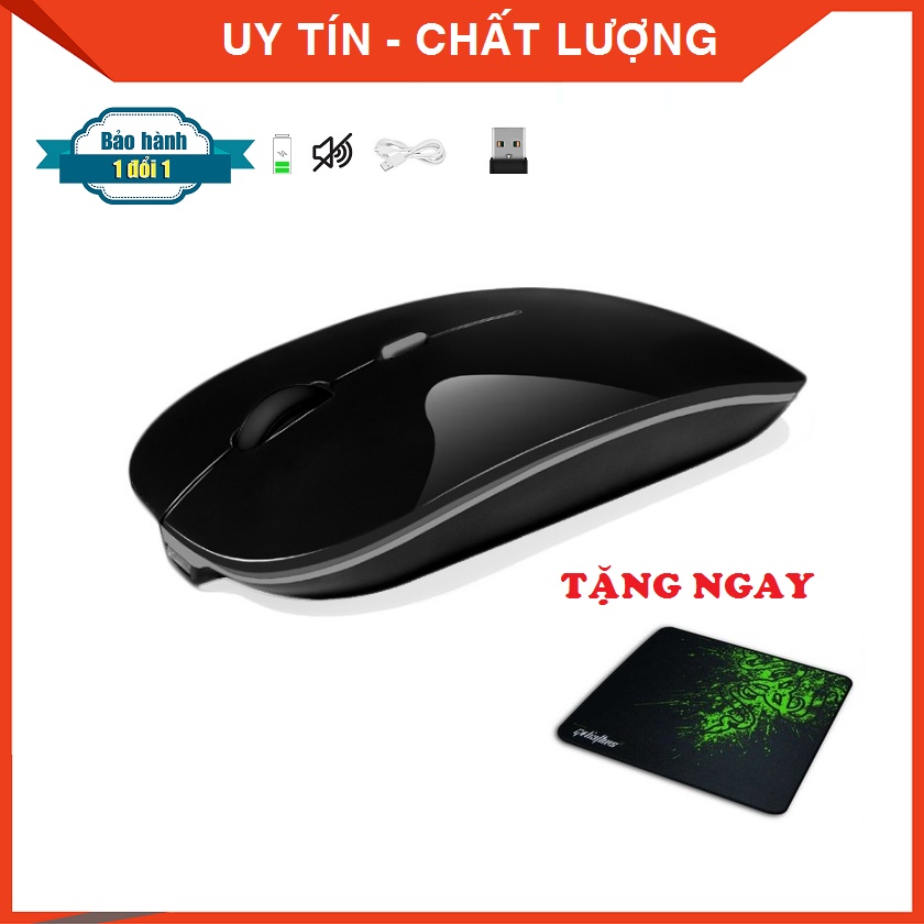 Chuột không dây sạc điện (sạc như điện thoại) - Chuột máy tính