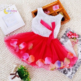 Đầm xòe công chúa xinh xắn cho bé gái