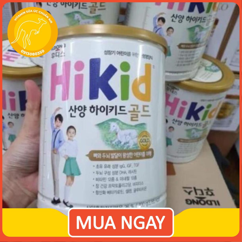 [Date 2022]Sữa Hikid Hàn Quốc tăng chiều cao cho bé