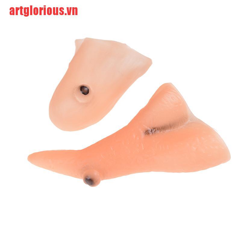 【artglorious】Funny Wicked Witch Nose And Chin Halloween Costume Decoration Gift
