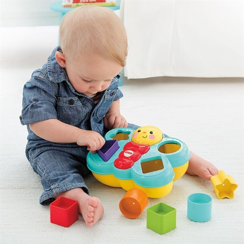 Đồ Chơi FISHER PRICE 19 Nhận Dạng Hình Khối Chú Bướm Ngộ Nghĩnh CDC22