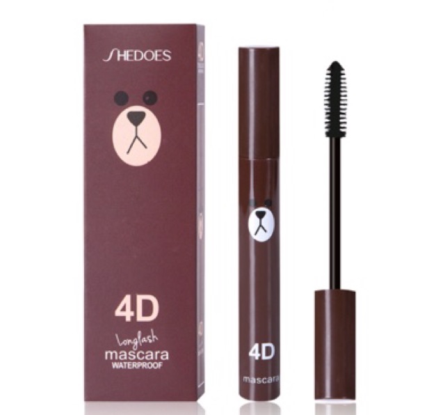 Mascara 4D 3 IN 1  vịt vàng và gấu nâu | BigBuy360 - bigbuy360.vn