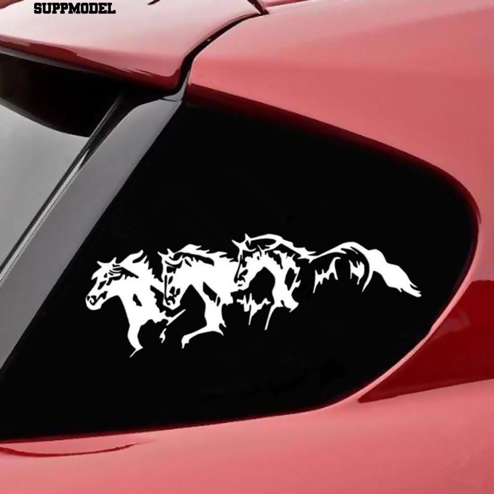 Decal Dán Trang Trí Hình Ngựa Chống Thấm Nước Cho Xe Hơi