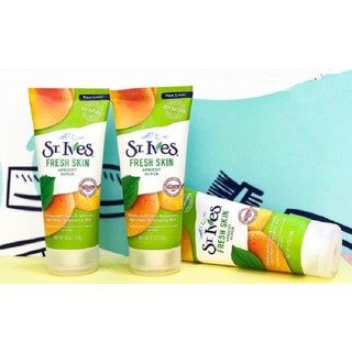 Sữa rửa mặt St.Ives Fresh Skin Apricot Scrub 170g(quả mơ)