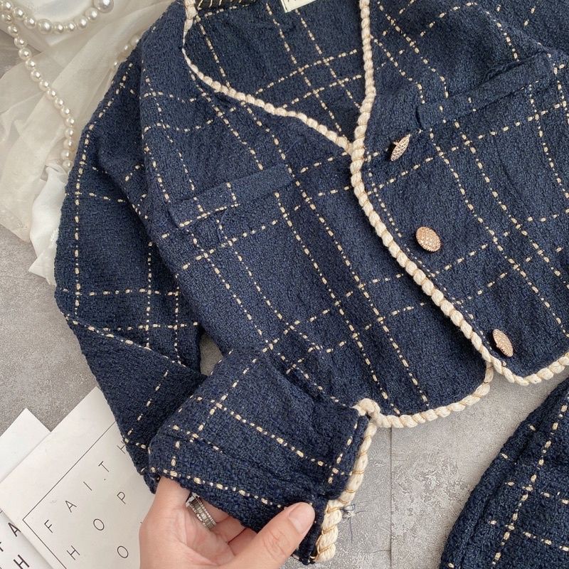 set dạ tweed 3 món sang chảnh | BigBuy360 - bigbuy360.vn