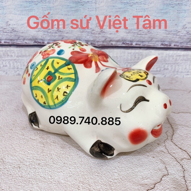 Lợn tiết kiệm gánh tiền