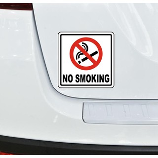 🚗 Decal, tem dán No smoking không hút thuốc