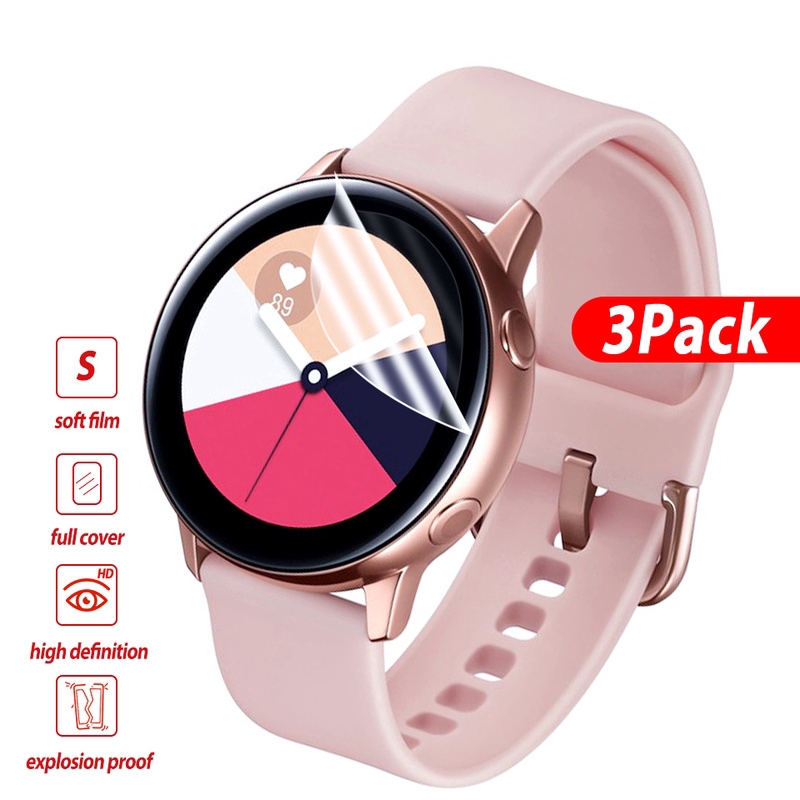 Set 3 Miếng Dán Màn Hình Cho Đồng Hồ Samsung Galaxy Watch Active 2 44mm