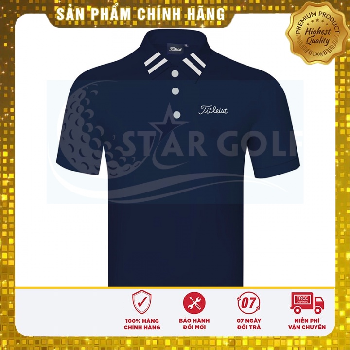 Áo Golf Titleist Cộc Tay Chính Hãng Tại Star Golf - AGCT01
