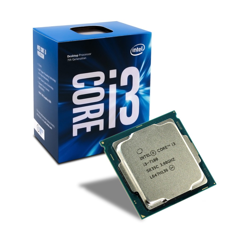 Cpu Intel Core i3-7100 Processor (3M Cache, 3.90 GHz, 2 core 4 thread)