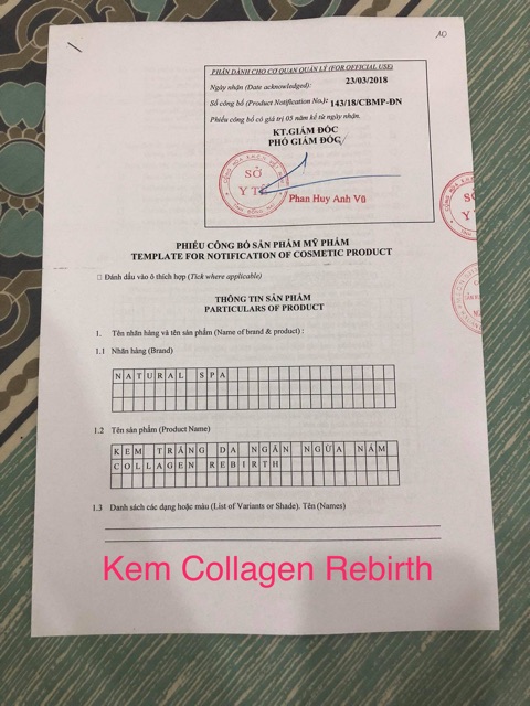 [🎁 QUÀ] Kem Collagen Rebirth - Natural Spa