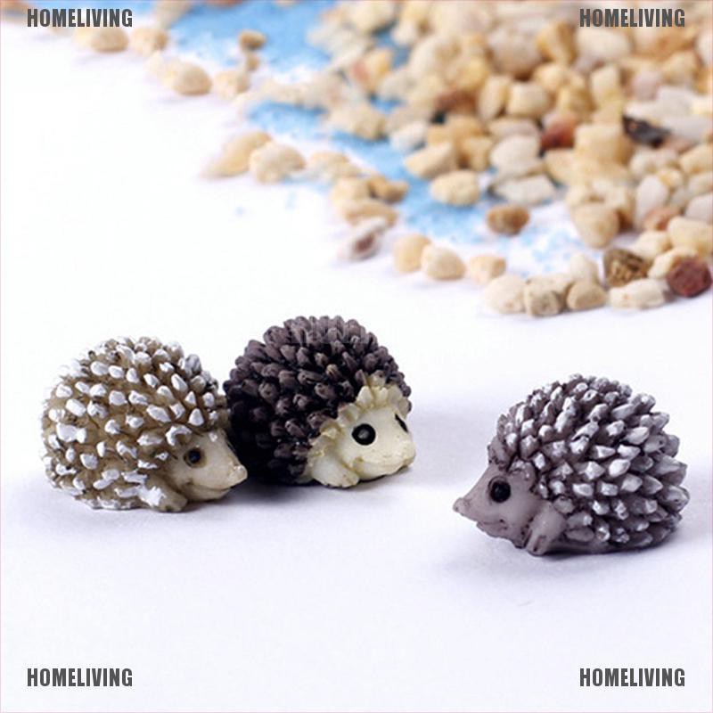 [Homeliving] Tượng Nhím Mini Bằng Nhựa Resin Trang Trí Tiểu Cảnh