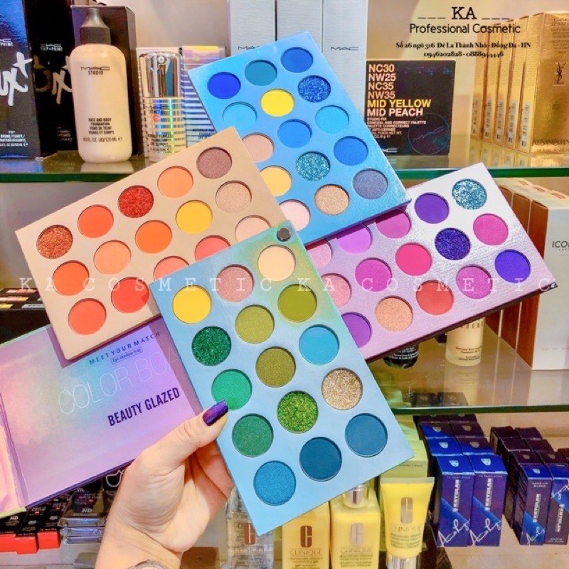 Bảng màu mắt COLOR BOARD 4in1 siêu đẹp