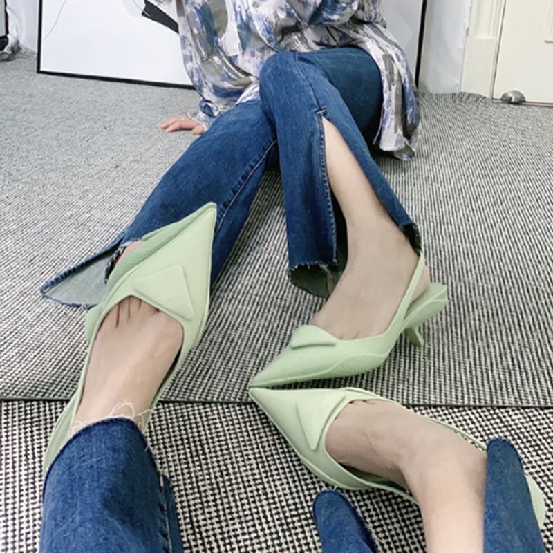 Giày cao gót IELGY mũi nhọn thời trang thanh lịch dễ phối đồ cho nữ