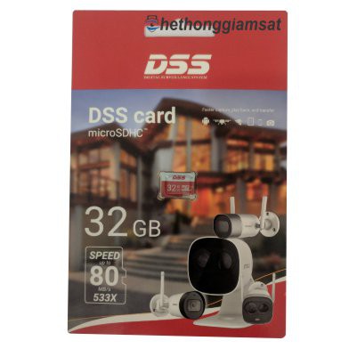 Thẻ Nhớ MicroSD DSS Class 10 64GB, 32GB Tốc độ Đọc 80MB/S - Chính Hãng Dahua Phân Phối - Bảo Hành 2 Năm | BigBuy360 - bigbuy360.vn