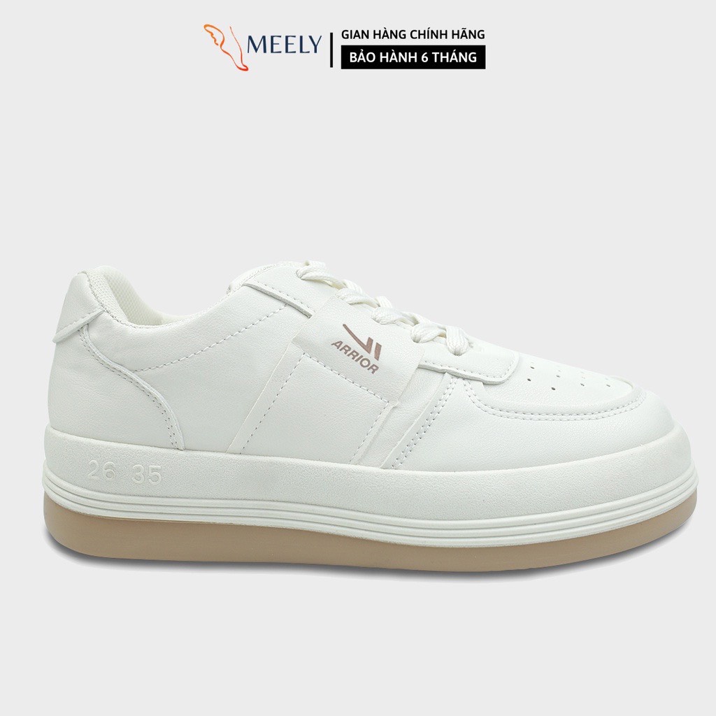 Giày Thể Thao Nữ MEELY Fashion Kiểu Sneaker Dáng Trơn M&0 MK39