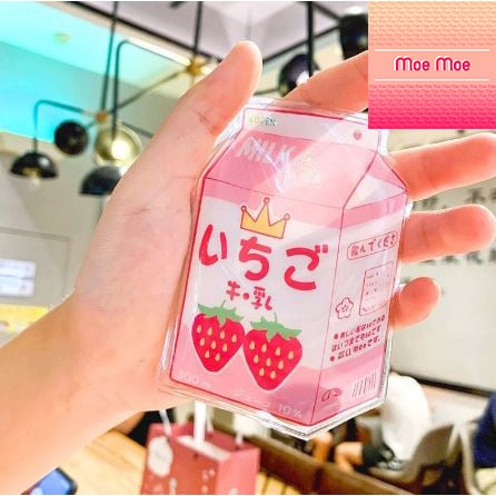 Túi bấm giữ nhiệt đồng xu hình túi sữa (Click Heat Pack)