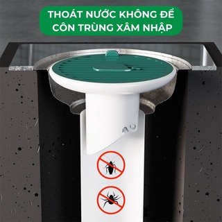 Bịt cống chặn mùi hôi cống bộ nắp phễu thoát sàn chống trào ngược khử mùi đường thoát nước