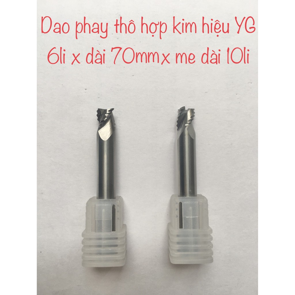 Dao phay hợp kim thô và tinh nhiều kích cỡ, nhận làm dao phay hợp kim đủ các loại kích cỡ theo yêu cầu