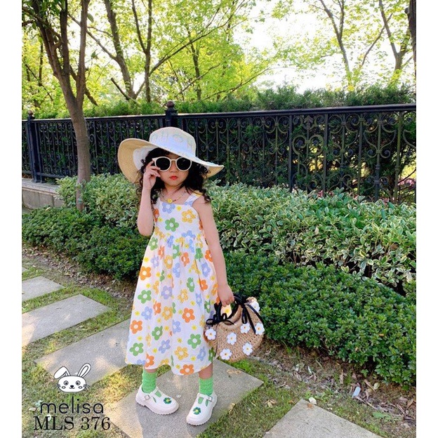 VÁY  MELISA  2 DÂY HOA