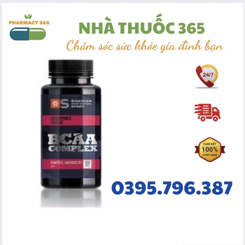 Siberian supernatural sport BCAA Complex – 120 viên/lọ