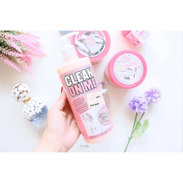 [Có Bill] [500ml] Sữa Tắm Soap & Glory Clean On Me Creamy Shower Gel - Uk | BigBuy360 - bigbuy360.vn