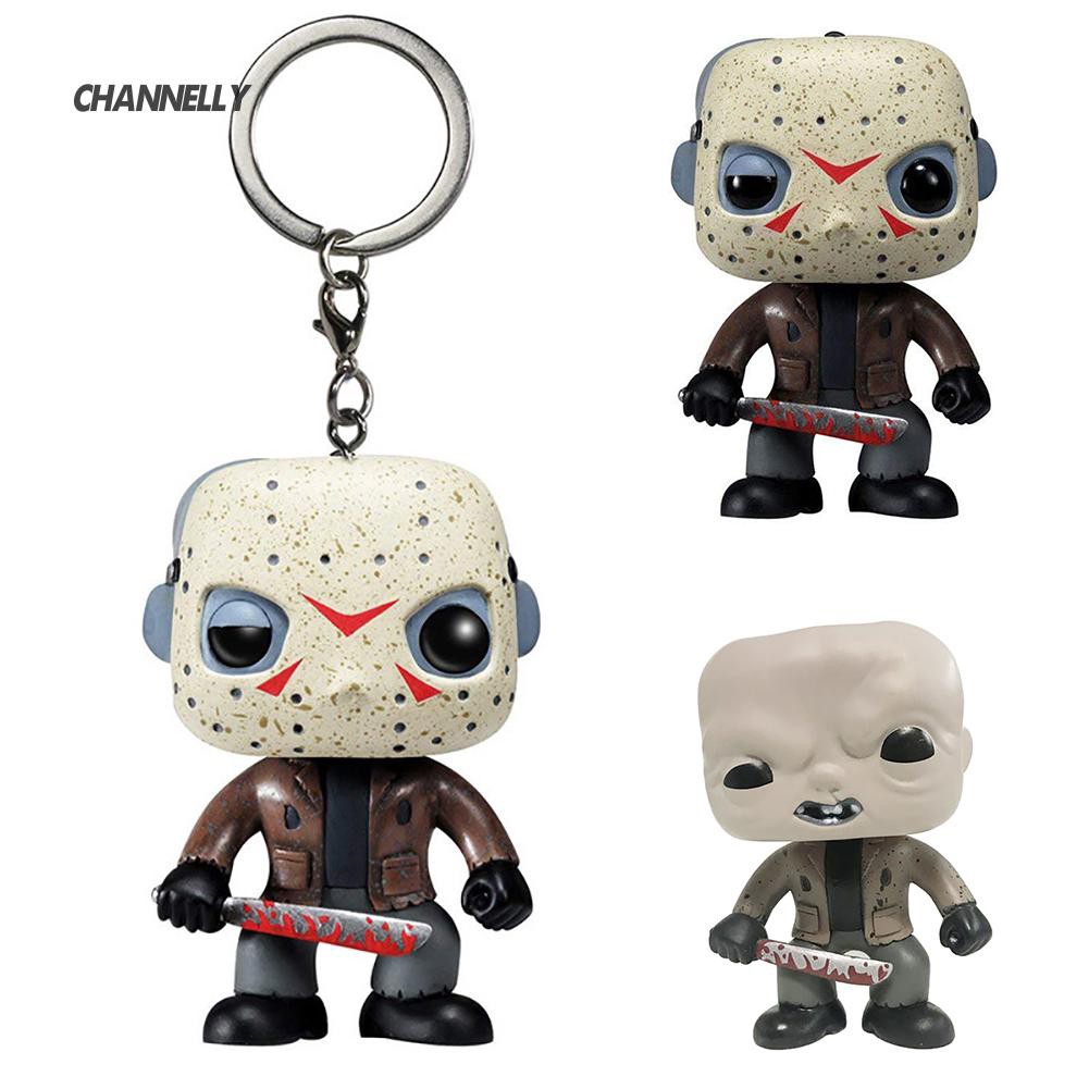 Móc khóa hình nhân vật phim Friday 13th Jason Voorhees