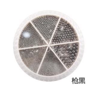 Set bi mix size trang trí móng lẻ vàng -bạc