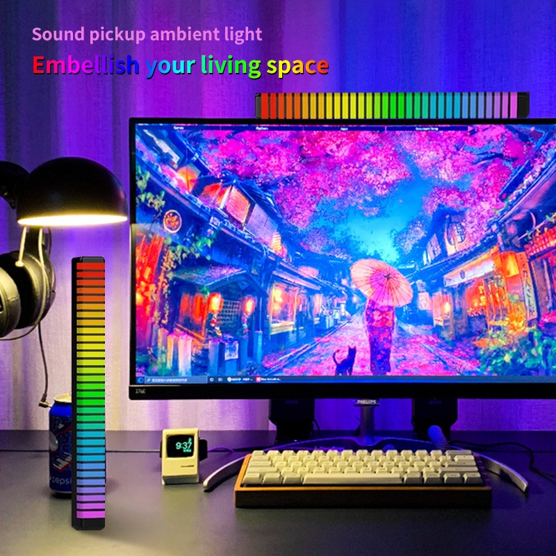 Dây Đèn Led 3d Điều Khiển Bằng Giọng Nói Chuyên Dụng Cho Xe Hơi