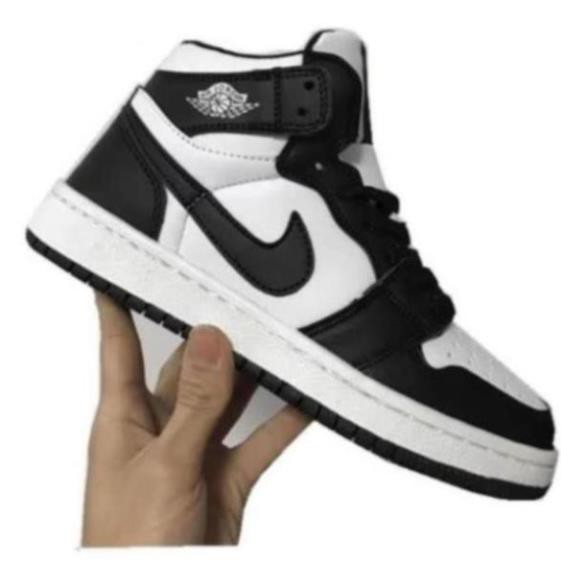 [Tặng Box/bill] Giày thể thao J0RDAN Đen trắng cao cổ | BigBuy360 - bigbuy360.vn