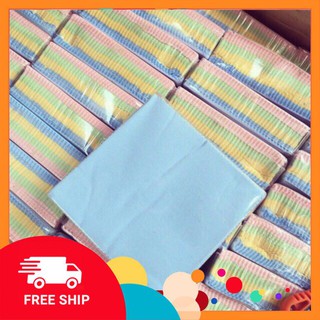 👓freeship👓khăn lau kính đa năng chuyên dụng - lau mắt kính cận mặt kính điện thoại