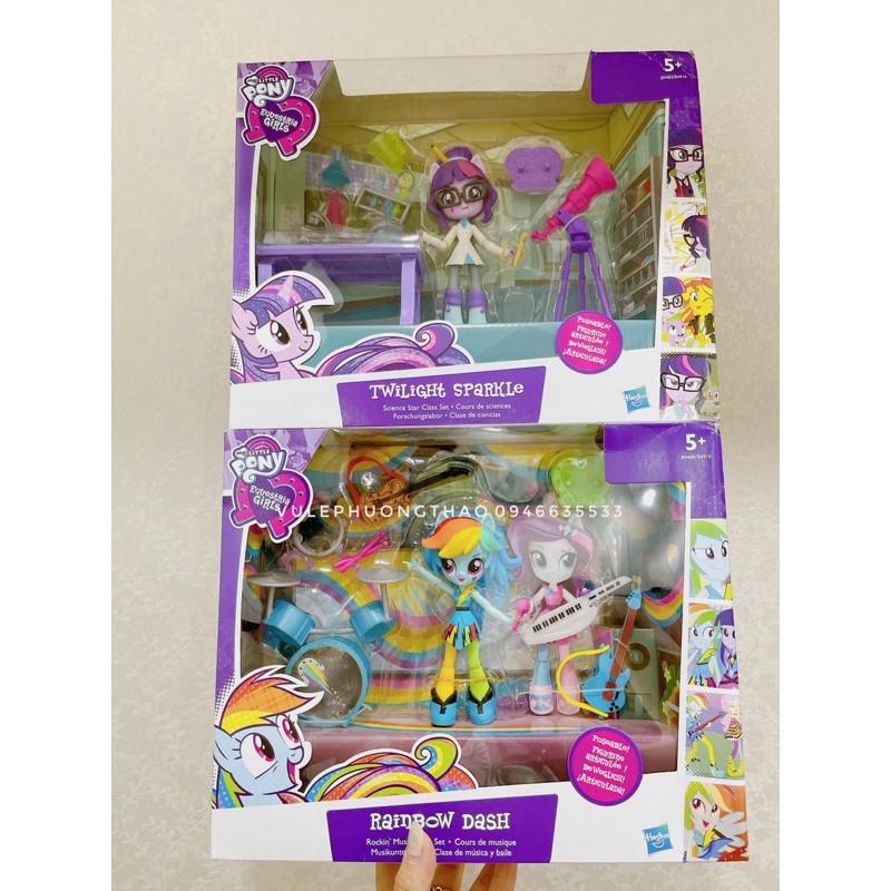 Búp bê My little Pony kèm phụ kiện theo chủ đề ngẫu nhiên - khách chọn mẫu ib