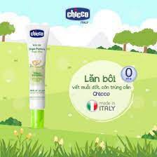 Lăn bôi vết muỗi và côn trùng cắn Chicco Ý 10ml an toàn cho trẻ sơ sinh