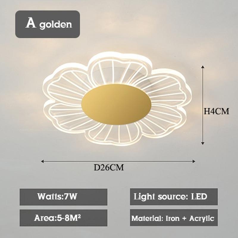 Đèn Led Gắn Trần Nhà Kiểu Dáng Đơn Giản