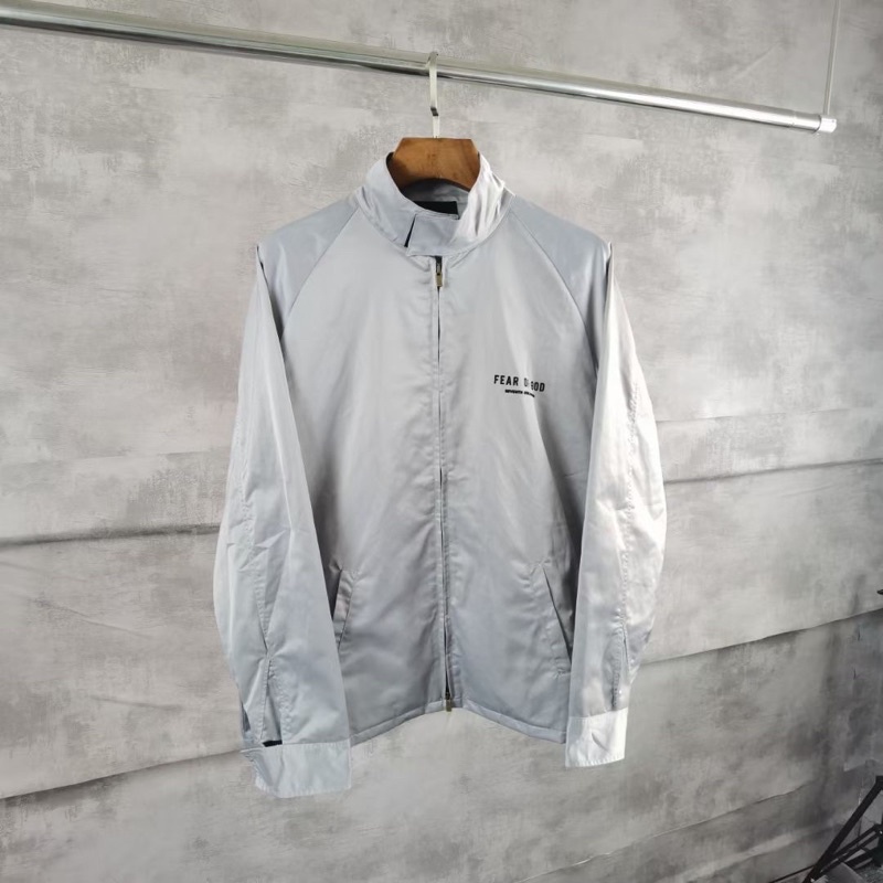 ⚡️⚡️ Áo khoác FEAR OF GOD nylon 7TH /  FEAR OF GOD logo-print lightweight jacket- Áo khoác FOG 7TH