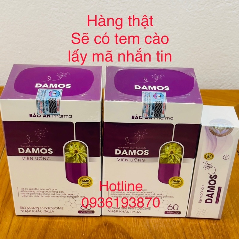 ✅ Bộ Sản phẩm DAMOS 👍  ❤️ DAMOS giải pháp cho người viêm da vảy nến tổ đỉa